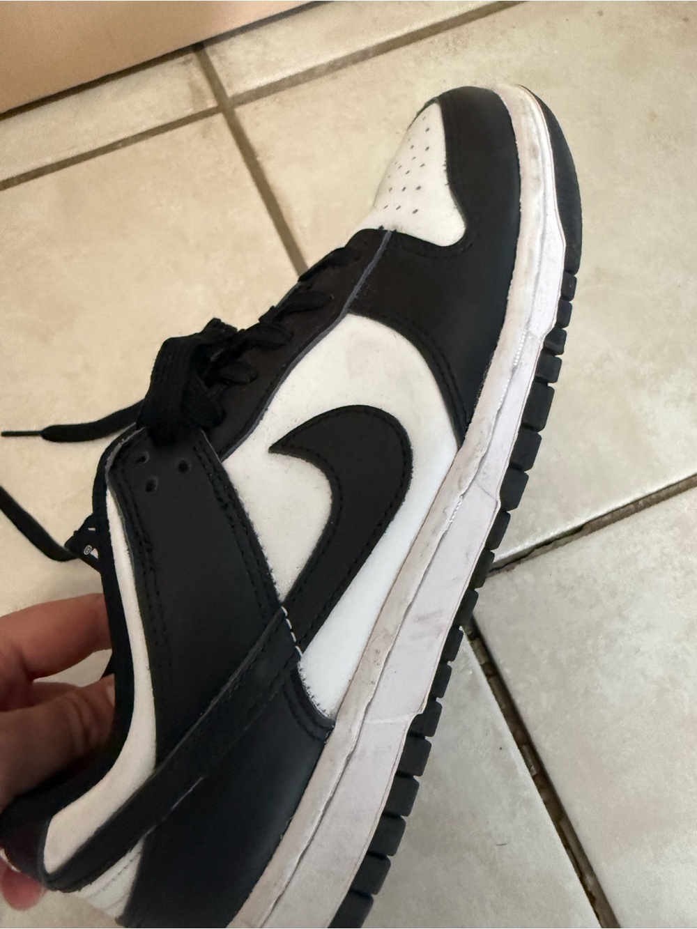 Nike Panda Dunks Black and White Low-Top Sneaker